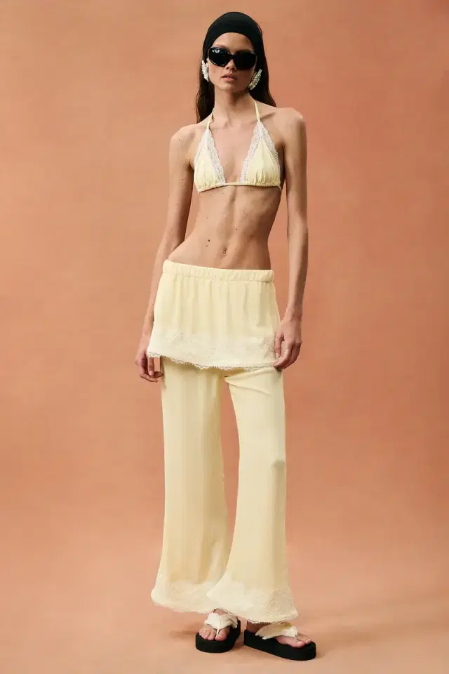 Rowen Rose for FWRD Peplum Pant