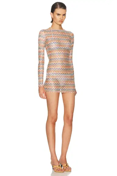 Missoni for FWRD Long Sleeve Dress | Thumbnail 2