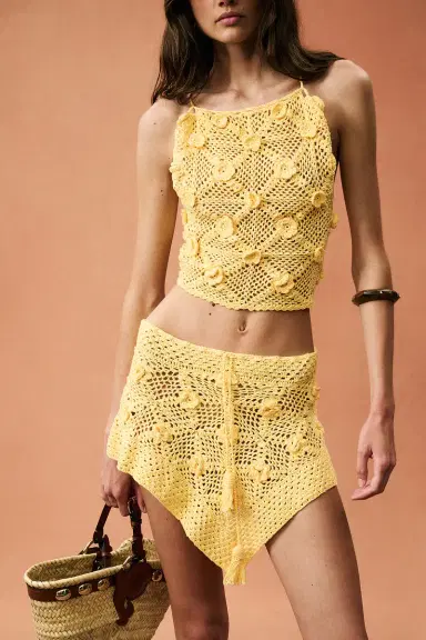 éliou for FWRD Triangle Crochet Skirt | Thumbnail 2