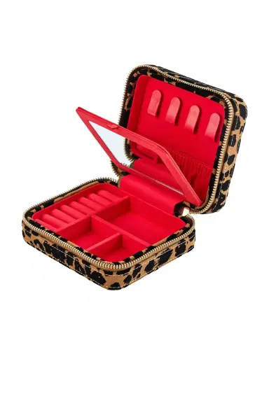 Wolf Savanna Print Zip Travel Case | Thumbnail 5