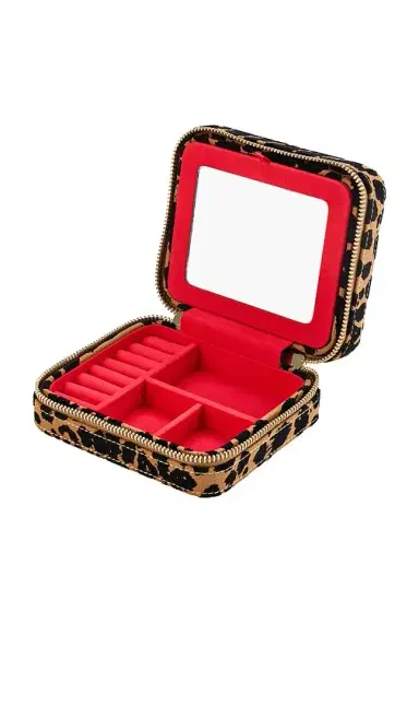 Wolf Savanna Print Zip Travel Case | Thumbnail 7