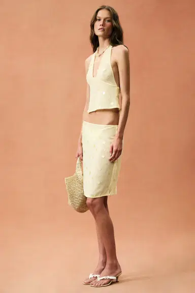 L'Academie for FWRD Zella Midi Skirt | Thumbnail 3