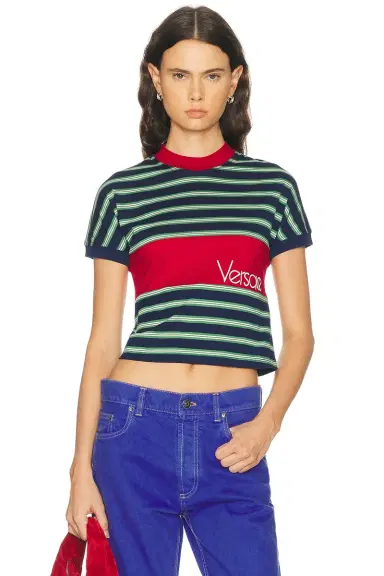 Versace Short Sleeve T-Shirt | Thumbnail 1 Versace Short Sleeve T-Shirt | Thumbnail 1