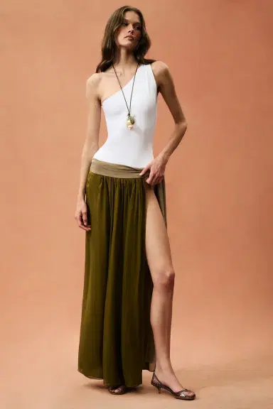 Burc Akyol for FWRD Gitane Chiffon Skirt | Thumbnail 1 Burc Akyol for FWRD Gitane Chiffon Skirt | Thumbnail 1
