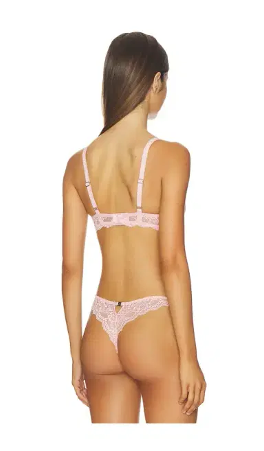 Fleur du Mal Bianca Lace Balconette Bra | Thumbnail 3 Fleur du Mal Bianca Lace Balconette Bra | Thumbnail 3