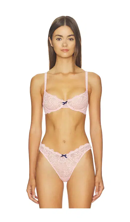 fleur du mal Bianca Lace Balconette Bra