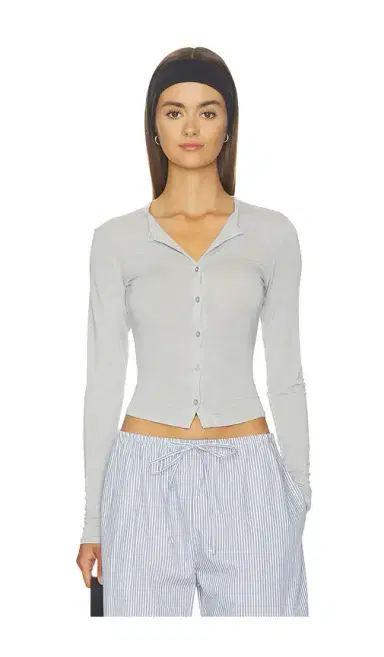 Skims Sheer Modal Cardigan | Thumbnail 1