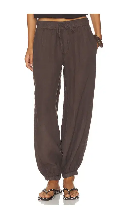Melody Micro Linen Balloon Pant