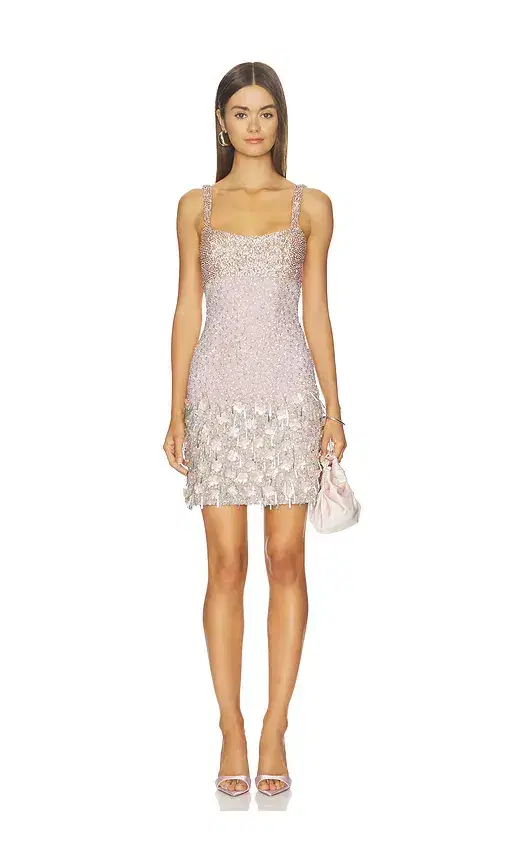 LA FUORI Maris Embroidered Mini Dress