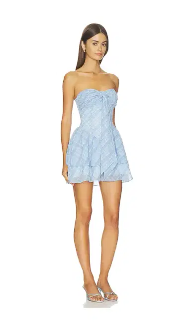 MORE TO COME Dara Strapless Mini Dress | Thumbnail 2 MORE TO COME Dara Strapless Mini Dress | Thumbnail 2
