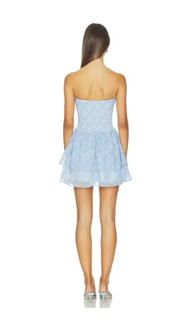 MORE TO COME Dara Strapless Mini Dress | Thumbnail 3 MORE TO COME Dara Strapless Mini Dress | Thumbnail 3