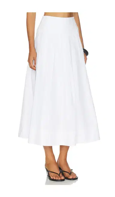 Aligne Julie Pleated Poplin Skirt | Thumbnail 2