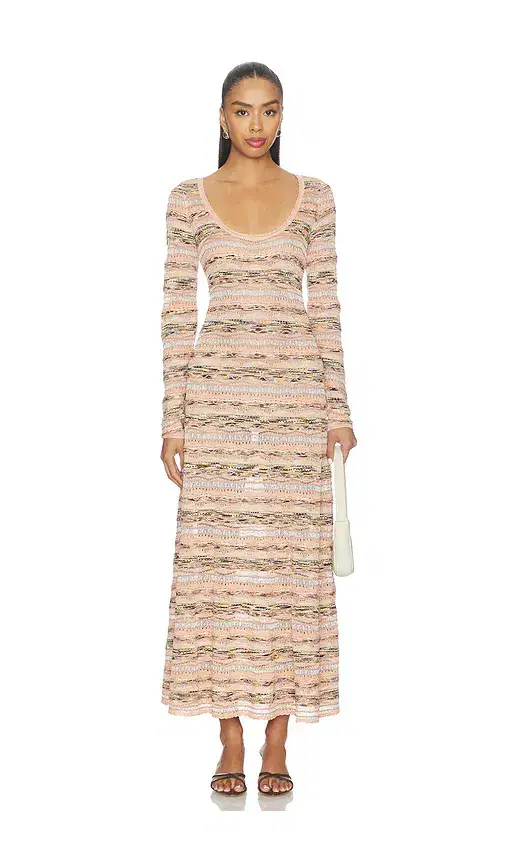 Ulla Johnson Sia Shortsleeve Knit Dress