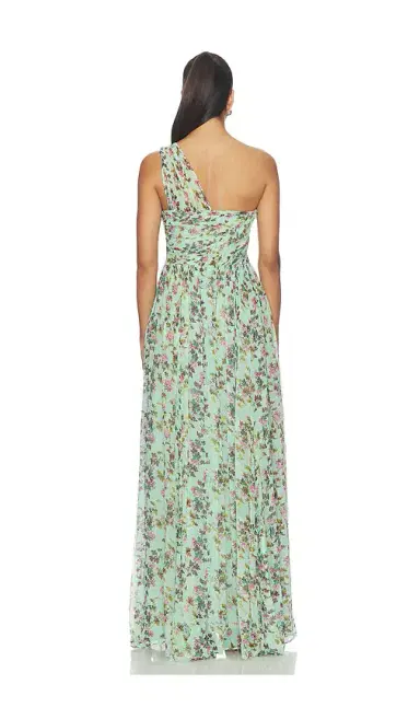 Ulla Johnson Aureline Silk One Shoulder Gown | Thumbnail 3 Ulla Johnson Aureline Silk One Shoulder Gown | Thumbnail 3