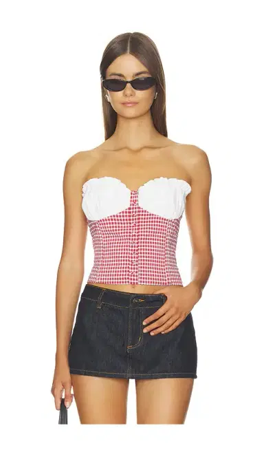 BY.DYLN Sunniva Corset Top | Thumbnail 1