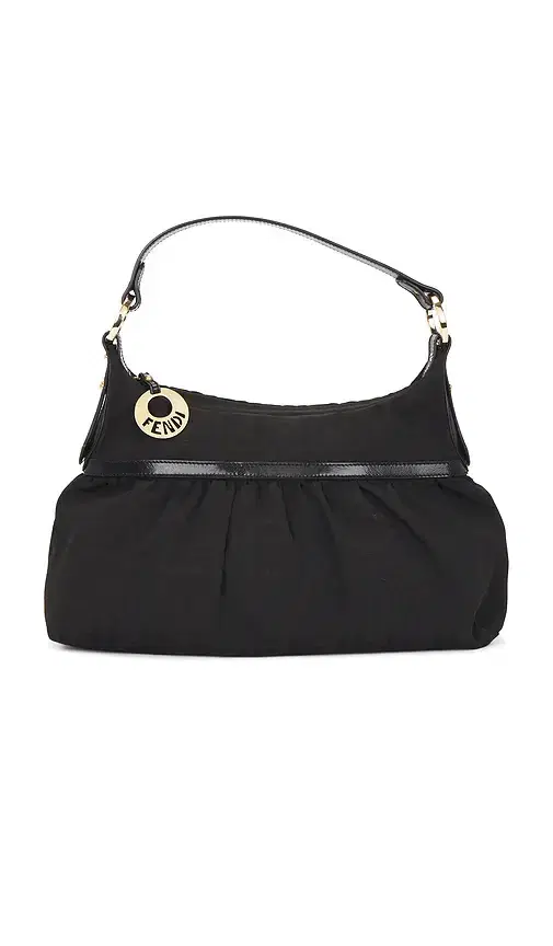 FWRD Renew Fendi Zucca Chef Shoulder Bag