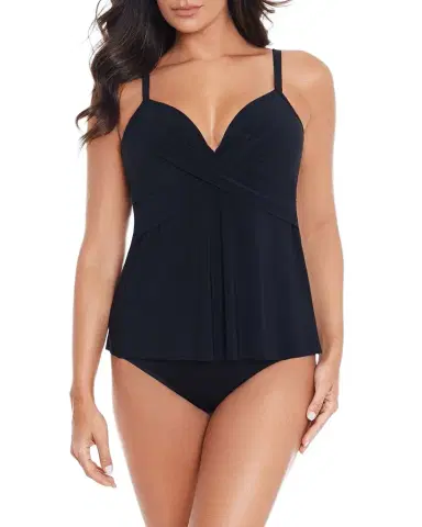Miraclesuit Rock Solid Allura Tankini Top | Thumbnail 1 Miraclesuit Rock Solid Allura Tankini Top | Thumbnail 1
