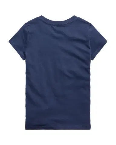 Polo Ralph Lauren Girl's Logo Embroidered T-Shirt | Thumbnail 2