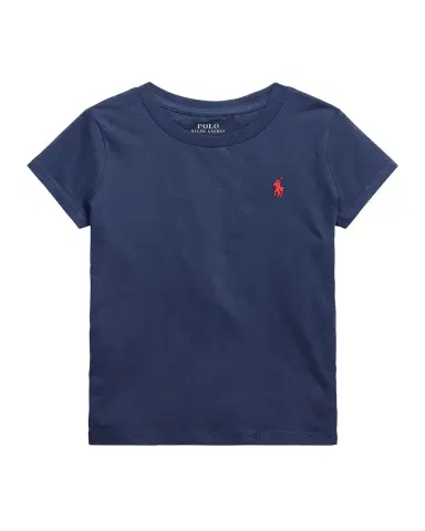Polo Ralph Lauren Girl's Logo Embroidered T-Shirt | Thumbnail 3