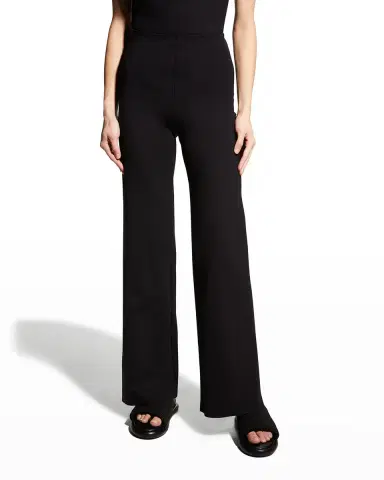 Commando Neoprene Wide-Leg Pants | Thumbnail 1 Commando Neoprene Wide-Leg Pants | Thumbnail 1