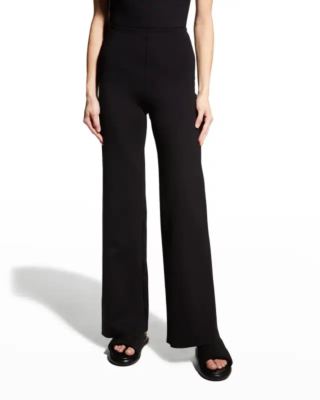 Commando Neoprene Wide-Leg Pants