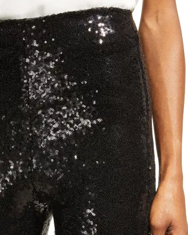 Commando Sequin Flare High-Rise Leggings | Thumbnail 5 Commando Sequin Flare High-Rise Leggings | Thumbnail 5