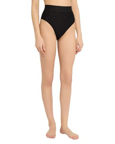 Dolce & Gabbana Logo Tulle High-Rise Briefs | Thumbnail 1 Dolce & Gabbana Logo Tulle High-Rise Briefs | Thumbnail 1