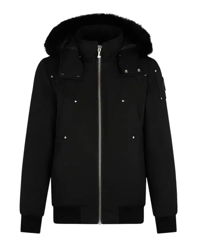 Men 's Shearling Ballistic Bomber Jacket