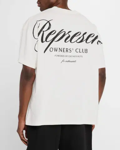Represent Men's Owners Club Script T-Shirt | Thumbnail 3