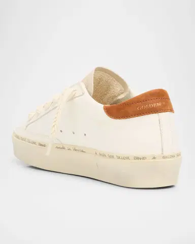 Golden Goose Hi-Star Leather Low-Top Sneakers | Thumbnail 4 Golden Goose Hi-Star Leather Low-Top Sneakers | Thumbnail 4