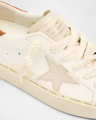 Golden Goose Hi-Star Leather Low-Top Sneakers | Thumbnail 5 Golden Goose Hi-Star Leather Low-Top Sneakers | Thumbnail 5