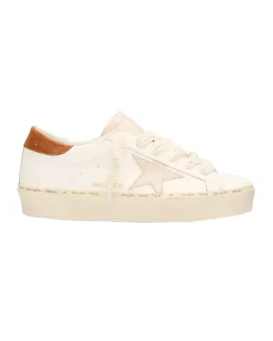 Golden Goose Hi-Star Leather Low-Top Sneakers | Thumbnail 1 Golden Goose Hi-Star Leather Low-Top Sneakers | Thumbnail 1