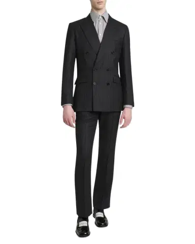 Givenchy Men's Double-Breasted Pinstripe Sport Coat | Thumbnail 1