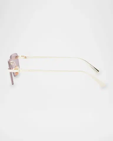 Dior C S4U Rimless Square Sunglasses | Thumbnail 4 Dior C S4U Rimless Square Sunglasses | Thumbnail 4