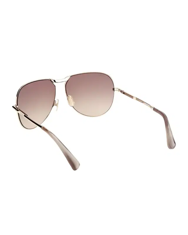 Max Mara Miller-2 Metal Aviator Sunglasses