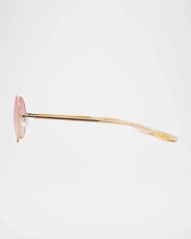 BARTON PERREIRA Anamcara Metal Oval Sunglasses | Thumbnail 2 BARTON PERREIRA Anamcara Metal Oval Sunglasses | Thumbnail 2