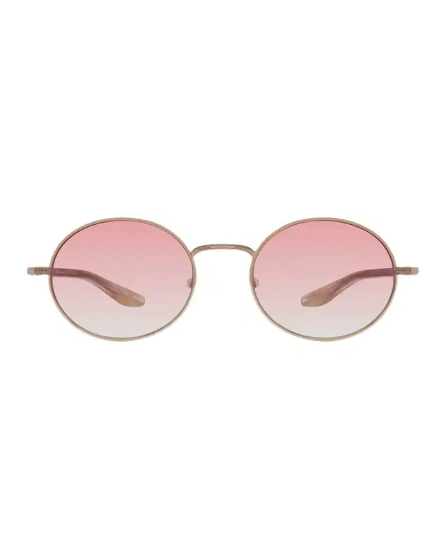 Barton Perreira Anamcara Metal Oval Sunglasses