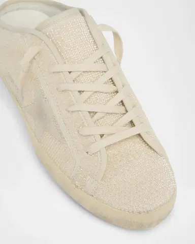 Golden Goose Super-Star Sabot Beaded Suede Slide Sneakers | Thumbnail 5 Golden Goose Super-Star Sabot Beaded Suede Slide Sneakers | Thumbnail 5