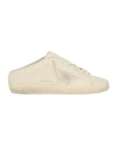 Golden Goose Super-Star Sabot Beaded Suede Slide Sneakers | Thumbnail 1 Golden Goose Super-Star Sabot Beaded Suede Slide Sneakers | Thumbnail 1