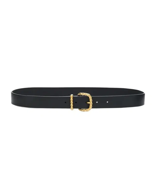 Bottega Veneta Coaxial Leather Belt