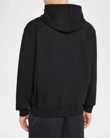 Balmain Men 's Paris Cotton Hoodie | Thumbnail 2 Balmain Men 's Paris Cotton Hoodie | Thumbnail 2