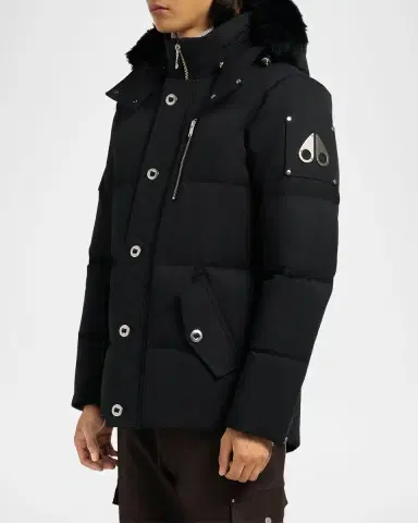 Moose Knuckles Men's Original Shearling Trim 3Q Jacket | Thumbnail 4 Moose Knuckles Men's Original Shearling Trim 3Q Jacket | Thumbnail 4