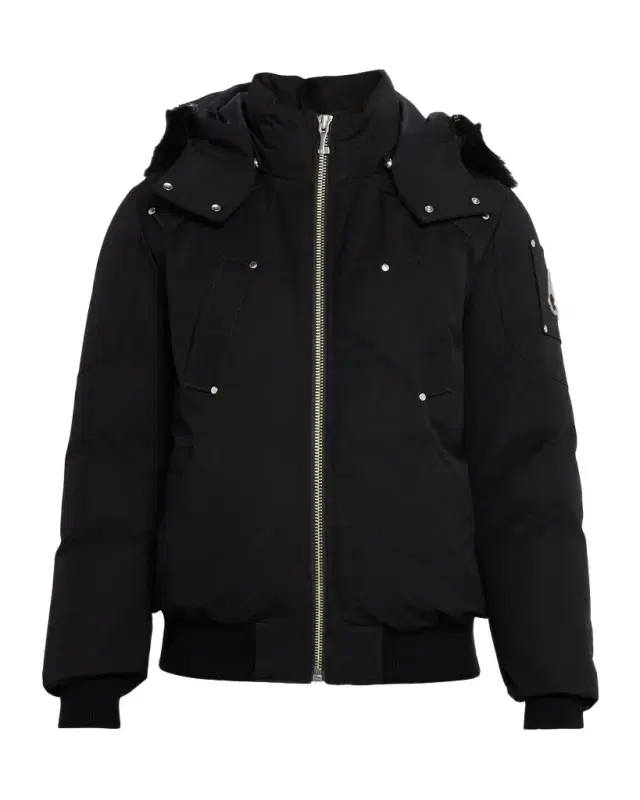 Men 's Original Ballist Shearling Trim Bomber Jacket