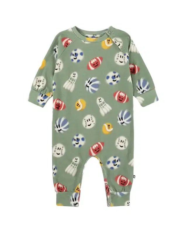Boy 's Fairfax Stretch Cotton Romper, Size 3M-18M