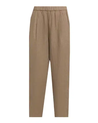 Eileen Fisher Cropped Organic Linen Lantern Pants | Thumbnail 1