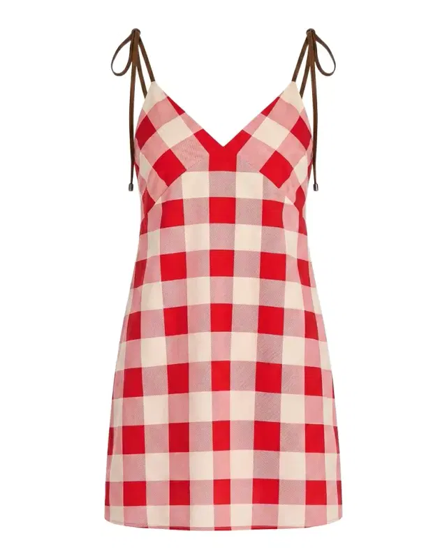 Shantie Gingham Mini Dress