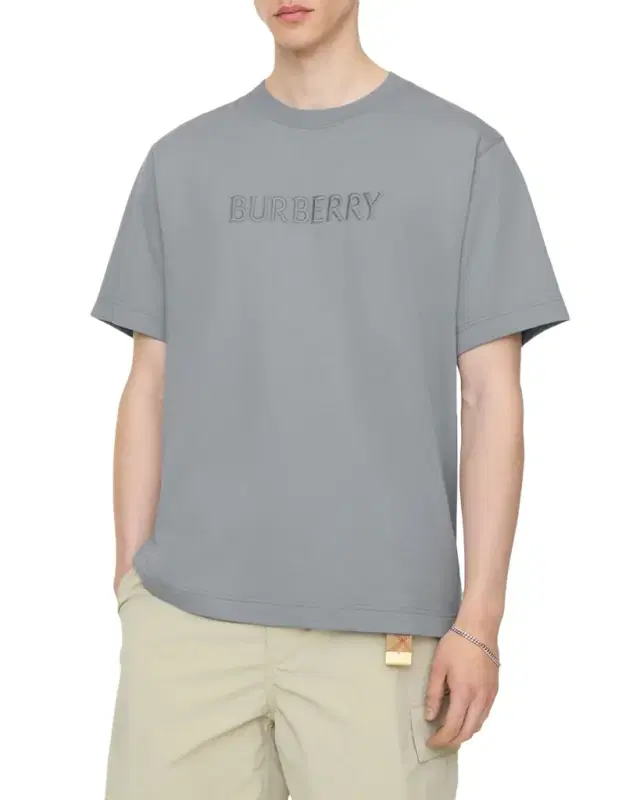 Men's Ryan Tonal Embroidered Logo Crewneck T-Shirt Men's Ryan Tonal Embroidered Logo Crewneck T-Shirt