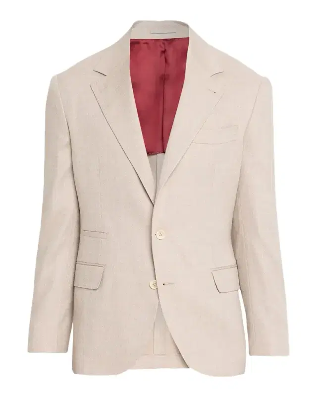 Brunello Cucinelli Linen Suit Jacket