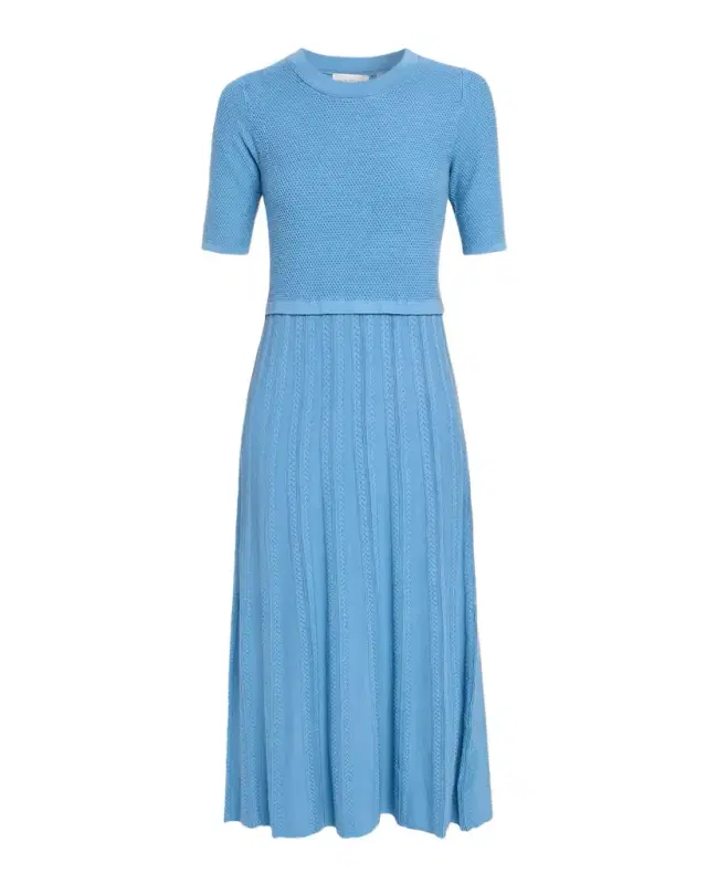 Elie Tahari The Vesper Cable-Knit Midi Sweater Dress