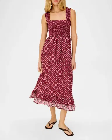 Rails Rumi Printed Cotton Midi Dress | Thumbnail 2 Rails Rumi Printed Cotton Midi Dress | Thumbnail 2
